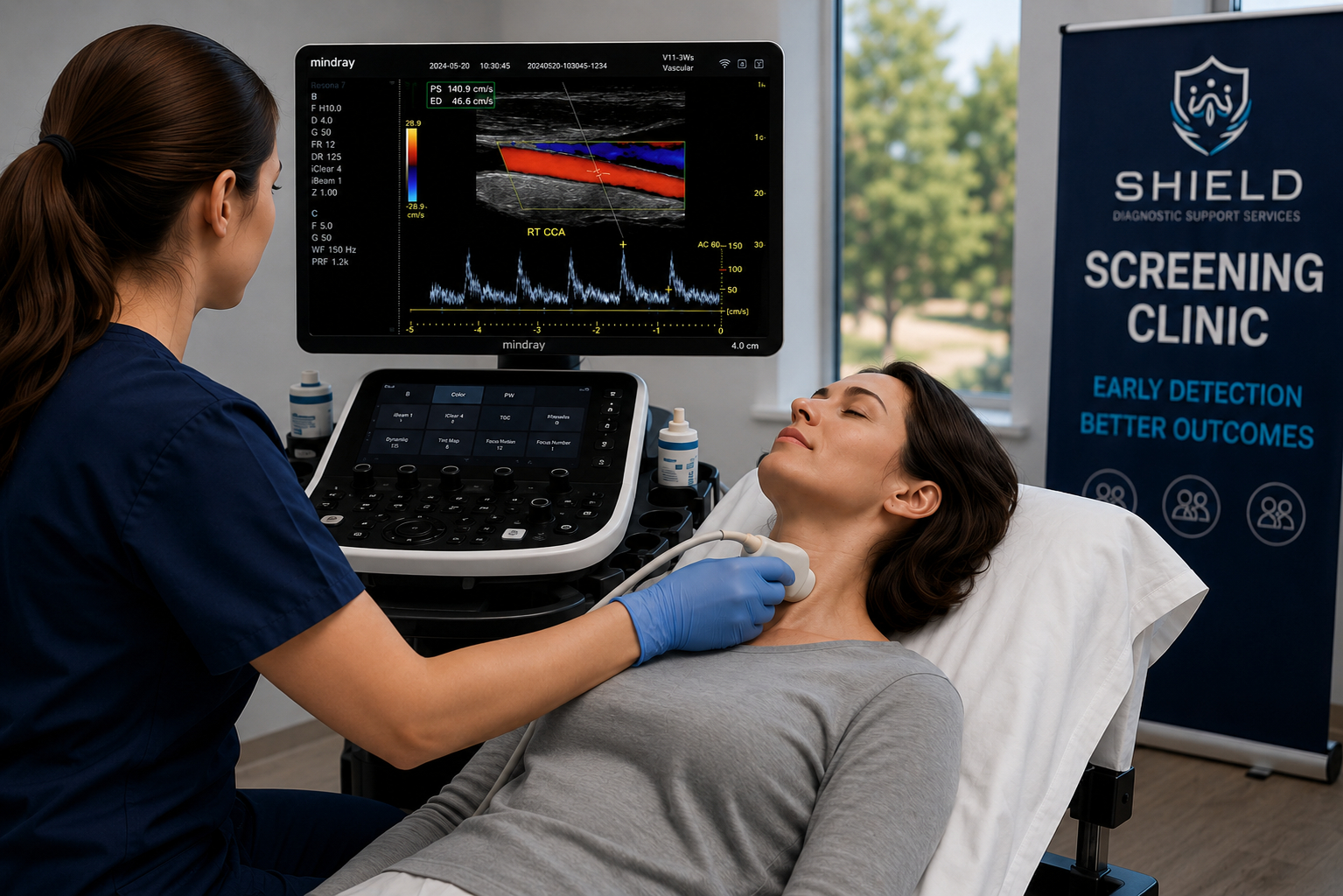 Mobile diagnostic imaging service